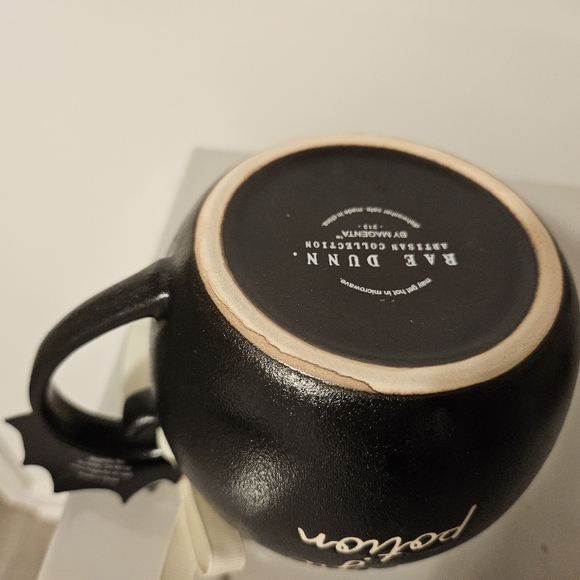 Rae Dunn Black Magic Potion Halloween Cauldron Mug - Picture 5 of 5